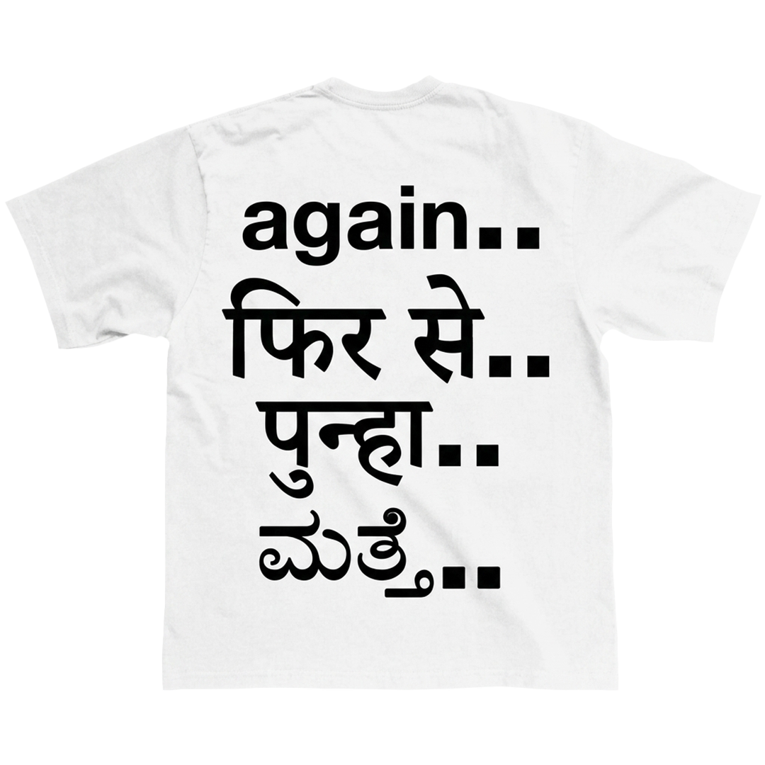 fred again.. tee —  white